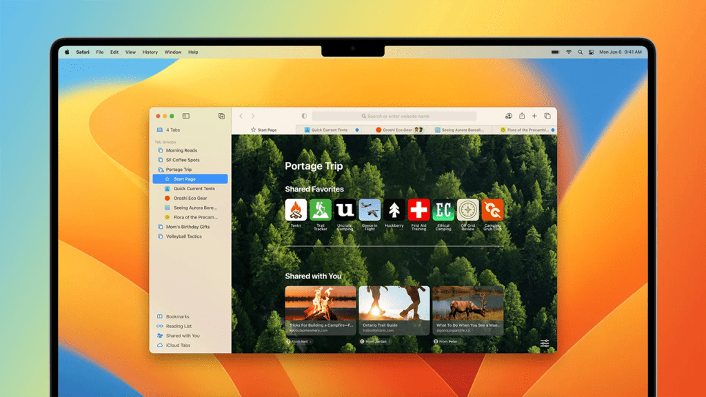 safari tab groups