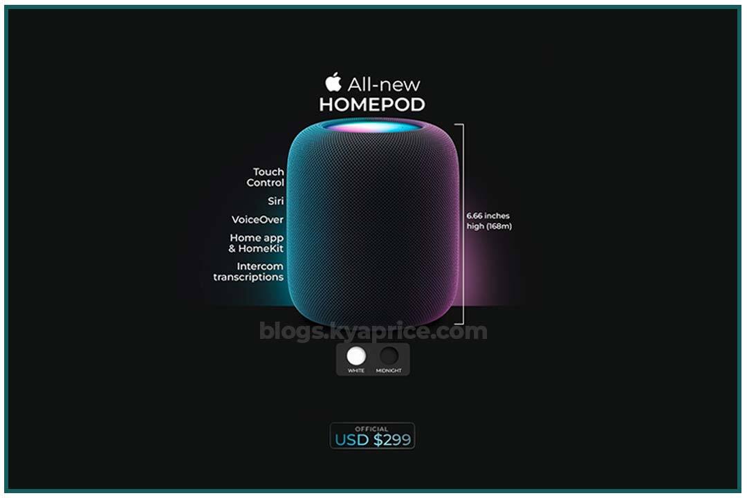 2nd generation Apple HomePod Price & availablity